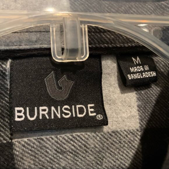 NWT "Maid of Honor" Flannel Plaid Button Down Shirt M - Picture 6 of 11